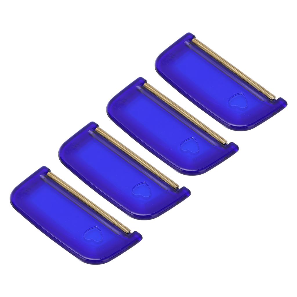 4 Pcs Fabric Sweater Comb Blue Light Weight Portable Small Clothes Ball Remover Sweater Fabric Shaver