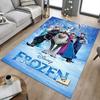 1pc Frozen Disney Home Office, Durable Polyester Floor Mat with Easy, Office Decor, Urban Style, Nonslip Backing, Highquality Fabric