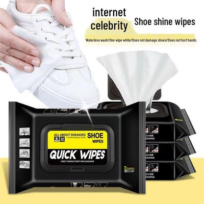 Twelve-Pack White Shoe Wipes: Sneaker Cleaner & Stain Removal