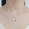 Baseball Love Pendant Couple Necklace Sport Stainless Steel Jewelry for Boyfriend Girlfriend Valentine's Day Gifts 2026 Trend