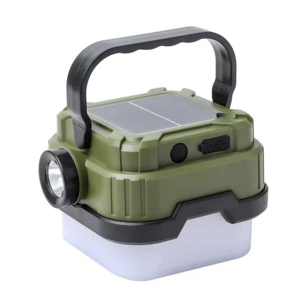 Waterproof Solar Camping Lamp Adjustable LED Outdoor Tent Lamp Emergency Light  Camping Use