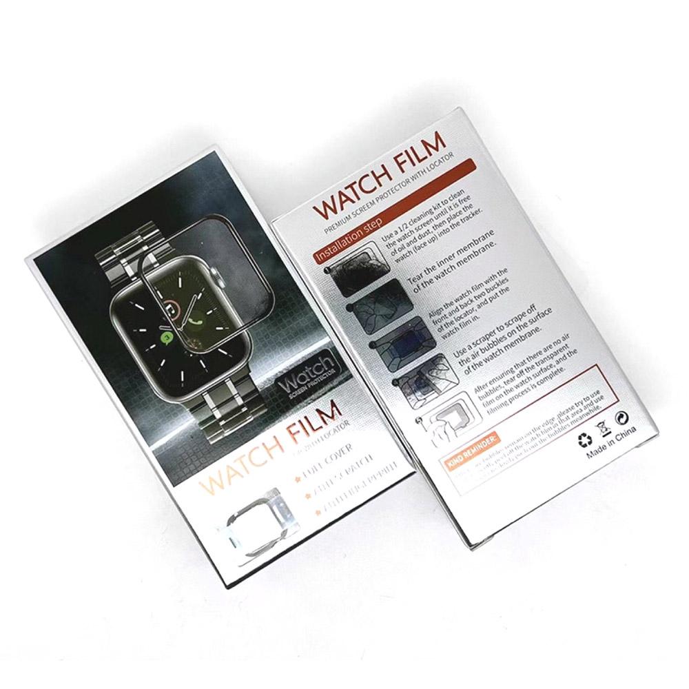 For Apple Watch Series 11 42mm/10 42mm Full Cover PMMA Watch Film Screen Protector with Installation Tool