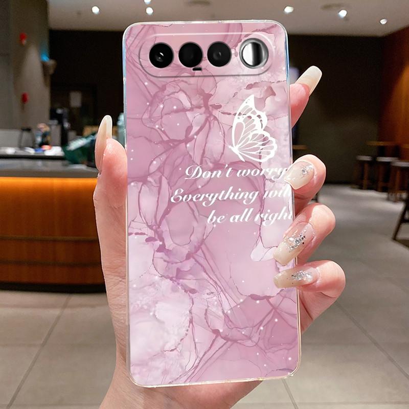 Phone Case For Realme 16 5G Fundas Capa Butterfly Bow Protective Casing Transparent Soft Silicone TPU Cover Coque