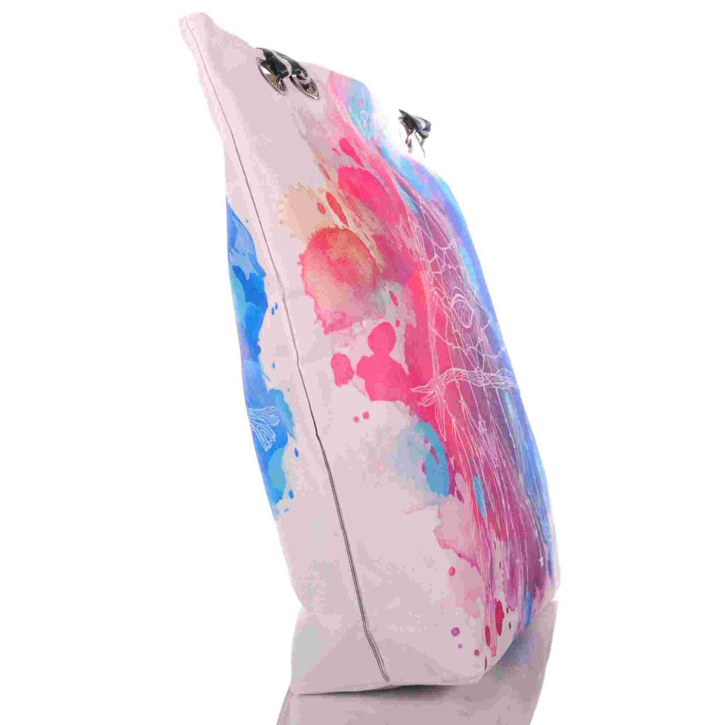 Strandtasche mit Traumfänger im bunten Boho Design