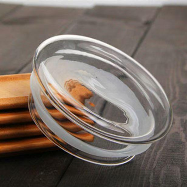 Bambus/Edelstahl Deckel für High Borosilicate Glas Wasserflasche oder Teekanne