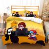 Cartoon Friday Night Funkin Duvet Cover Pillowcase Bedding Set Kids Adults 2/3 Pieces 3D Printed Twin Full Queen/King Size gift