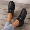 Women'S Flat Shoes New Orthopedic Loafers Woman Moccasins Stitched Slip On Ballet Flats For Women Nurse Shoes Medical