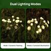 Solar 6LEDS Jellyfish Lights Mushroom Lights Solar Ground Plug Atmosphere Lights Garden Decoration Lights Lawn Lights