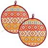 Pack of 2 Large Capacity 12 Foot Wrap Heating Bags That Keep Tortillas Warm for Family Gatherings and Excursions