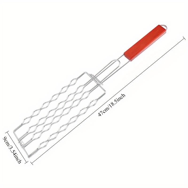 1 Stück Grillkorb für Würstchen, Ideal für Picknicks und Camping – Langlebiges Küchenzubehör, Perfektes Geschenk zum Grillen, Wesentliches Kochwerkzeug