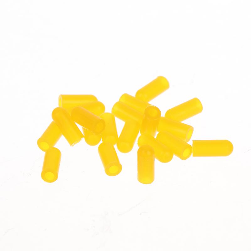 20Pcs Food Grade Silicone Rubber Needle Cover Syringe Sealing Test Tube End Cap Syringe Needle Seal Caps