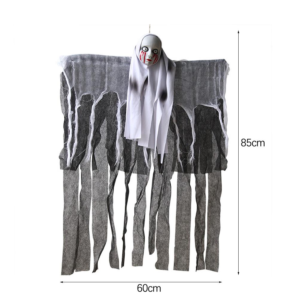 Halloween Horror Skull Hanging Decoration Ghost Outdoor Haunted House Scary Pendant Props Trick Favors Halloween Decoration