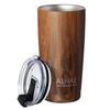ALNAE Vacuum Insulated Tumbler with Lid, 600ml, Double-Walled, Keeps Hot or Cold, Perfect for Direct Drinking, Beer, Coffee, and Direct Drip, Wood Gra