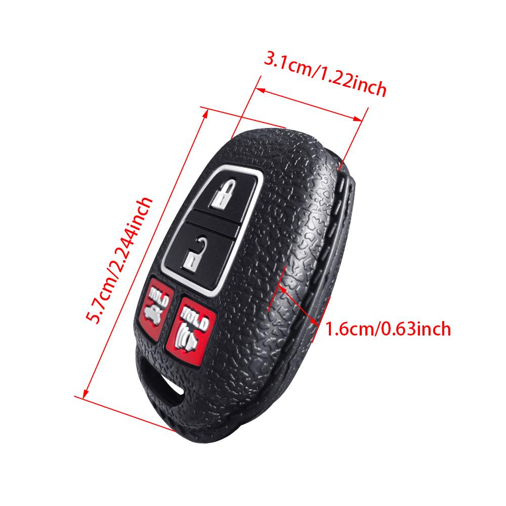 Silicone Car Remote Key Cover Keychain Holder Key Case Shell For Toyota Camry Prius C Corolla Rav4 Highlander Tacoma Vios