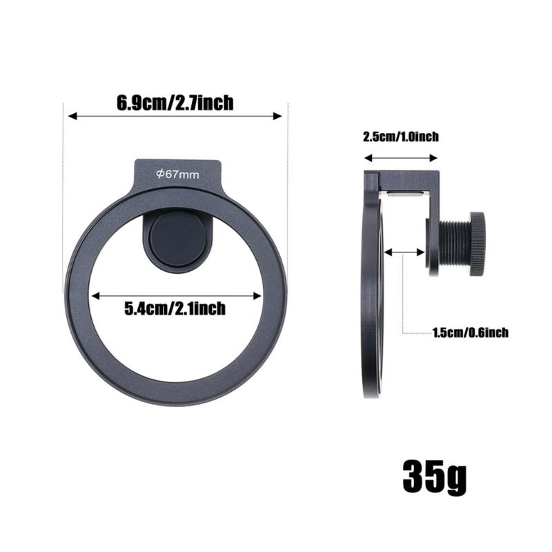 Cellphone Camera Lens Filter Holder Clip On ND Filter for 16 15 14 Filter Clip Holder Universal Mobile Phone Accessories