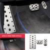 Color My Life Stainless Steel Car Pedal Protection Cover for Toyota Hilux Revo 2015 -  AT Gas Brake Dead Pedals