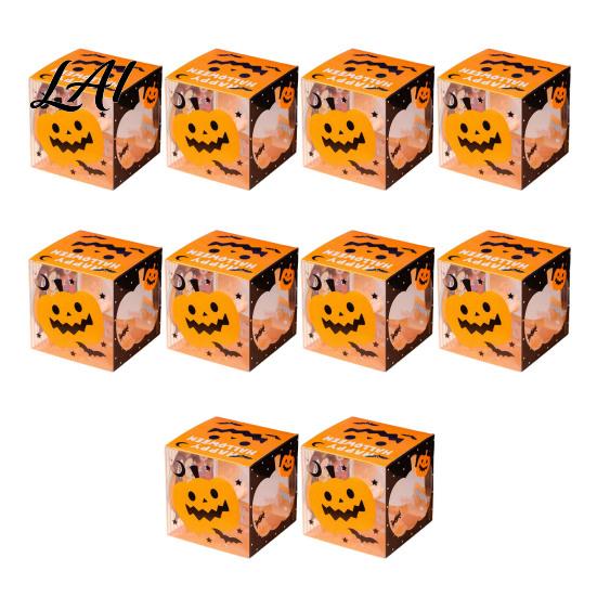 Holiday Goodie Boxes 10 Pcs Halloween Treat Boxes Cute Small Party Favors Box Castle Kids Supplies House Shaped Gift Container for Candy Cookie