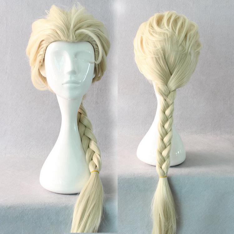 Halloween Elsa-Inspired Evening Gown for Adults