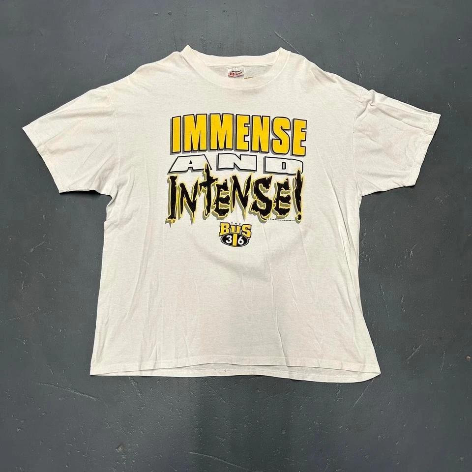 Винтажная футболка Pittsburgh Steelers 1998 года с Джеромом «Автобус» Беттисом и оскорблениями 4XL