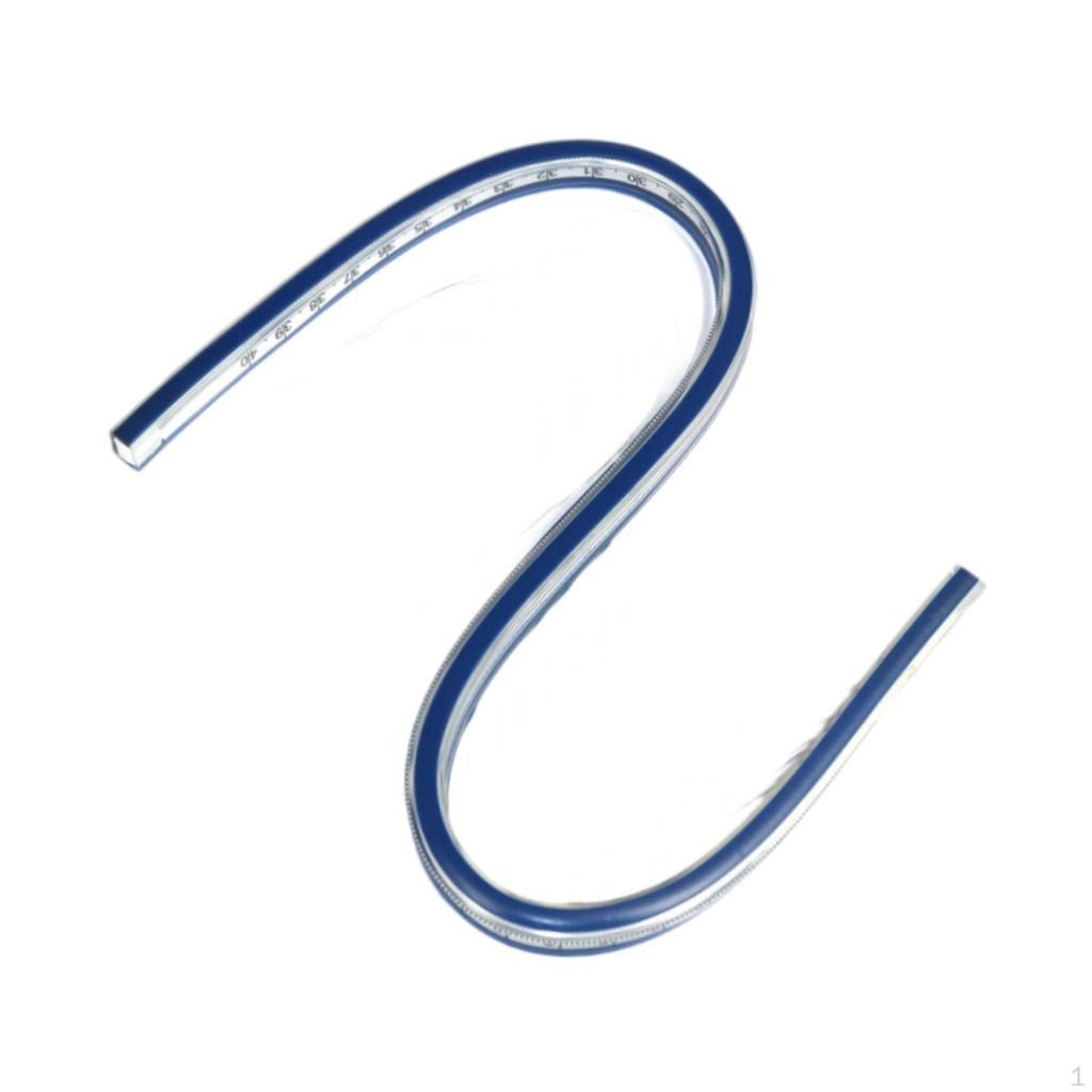 Curved Ruler for Crafting And Design Projects