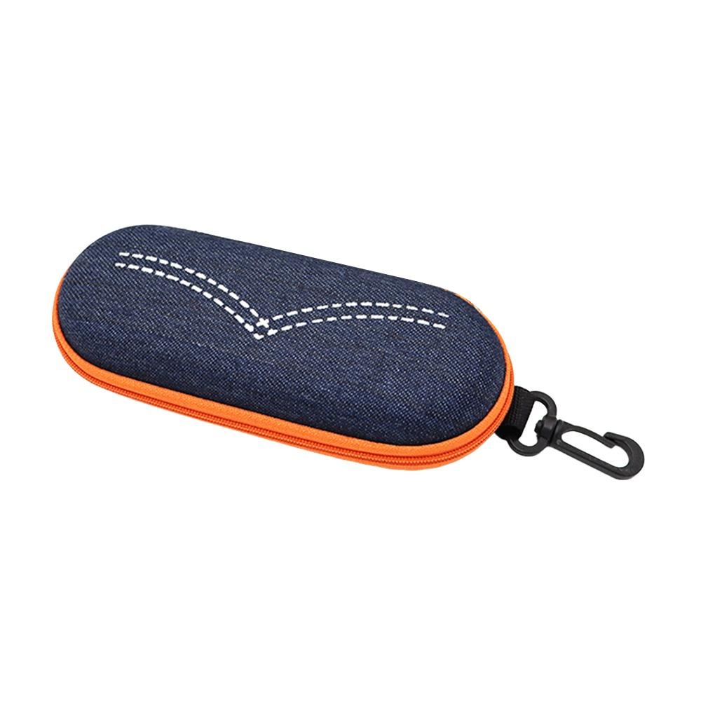 EVA Zipper Eyeglasses Case Anti-pressure Colorful Sunglasses Hard Case with Hook Glasses Protective Cover Glasses Accessories