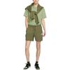 Nike Solid Color Minimalistic French Terry Casual Shorts Olive Green Men's DQ4596-222