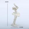 Modern Dancing Deer Ballerina Figurine Creative Art Sculpture for Bedroom Office Entrance Tabletop