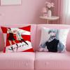 K-Kiznaiver Anime Pillow Case Comfort Sofa Bed Silky elegant Invisible zipper Custom Decorative cushion cover