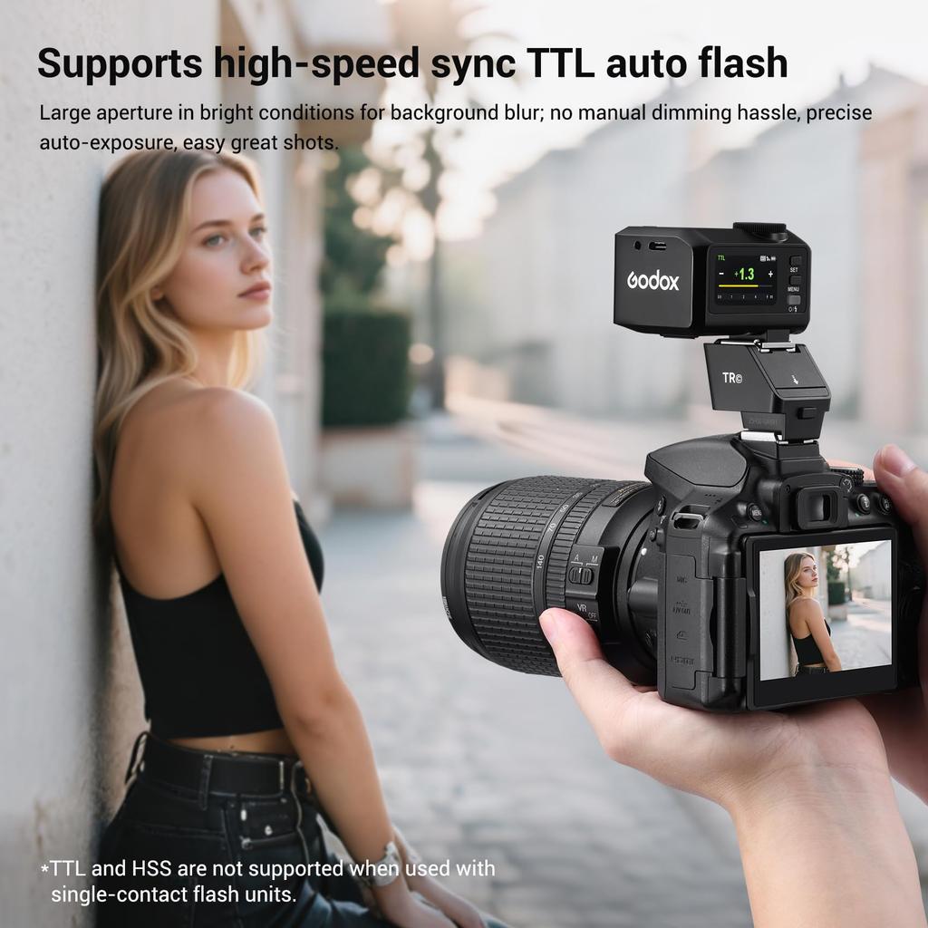 Authorized GODOX TTL Hot Shoe Riser Flash for IT30 Pro Rechargeable HSS Rehouser for De Grif Canon [GODOX Dealer] TR-C IT20-S, IT20S, IT30PRO-S, S,
