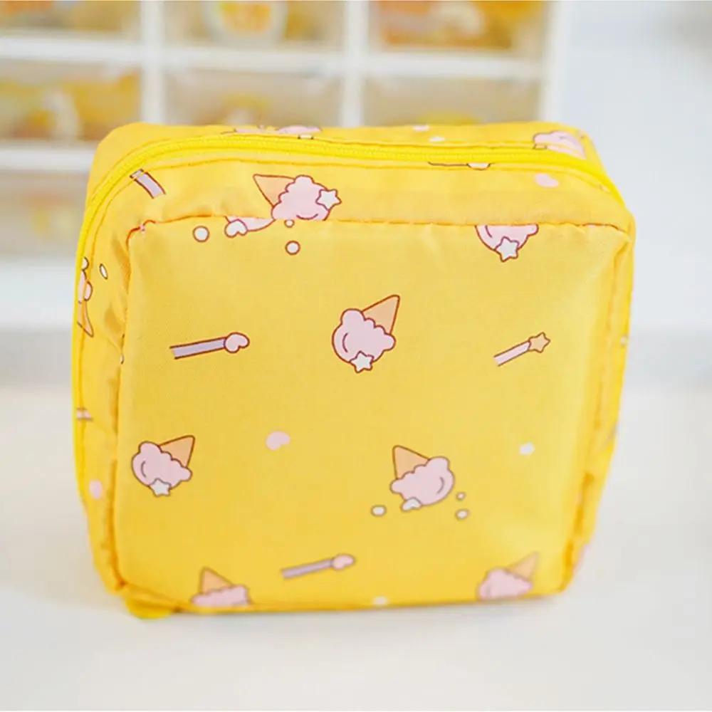 Cosmetics Napkin Makeup Organizer Headphone Case Coin Clip Sanitary Bag Tamper-Proof Storage Bag Change Purse Sanitary Mat Bag