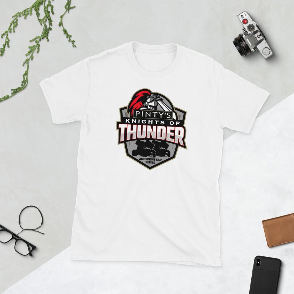 

Pinty s Knights of Thunder Sprint Cars Short-Sleeve Unisex T-Shirt 4XL