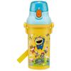 Kids Water Bottle 480ml Leakproof PP Cup With Strap Cartoon Print School Outdoor Sports Children Student