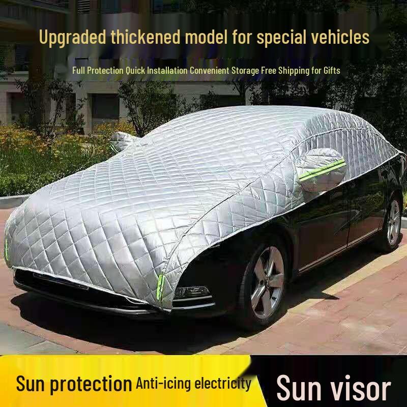 

Премиальный чехол для автомобиля Hongqi H5/HS5/H7/H9/HS7: Защита от града, Защита от солнца, Теплоизоляция, Защита от снега и мороза. Contact customer service for other models