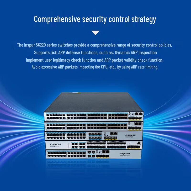 Inspur S6220-48TQ-S Layer 3 Gigabit Ethernet Switch