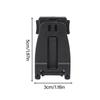 5Pcs Webbing Buckle Clip Backpacks Mounting Buckle Tactically Strap Buckle Clip Ribbon Connection Fixed Clip Enduring