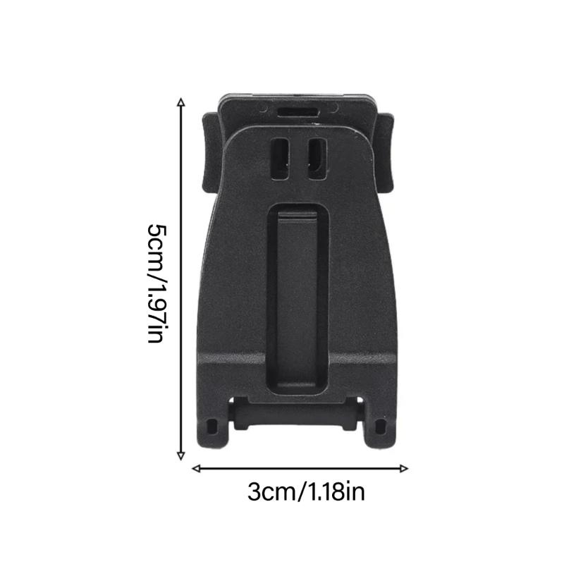 5Pcs Webbing Buckle Clip Backpacks Mounting Buckle Tactically Strap Buckle Clip Ribbon Connection Fixed Clip Enduring
