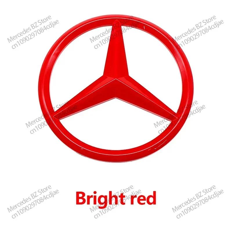 

Car Sticker For Mercedes Benz 188MM 210MM ABS Car Front Grille Badge Sticker Decal Cover Emblem Accessories For Mercedes Benz AM 188mm червоний
