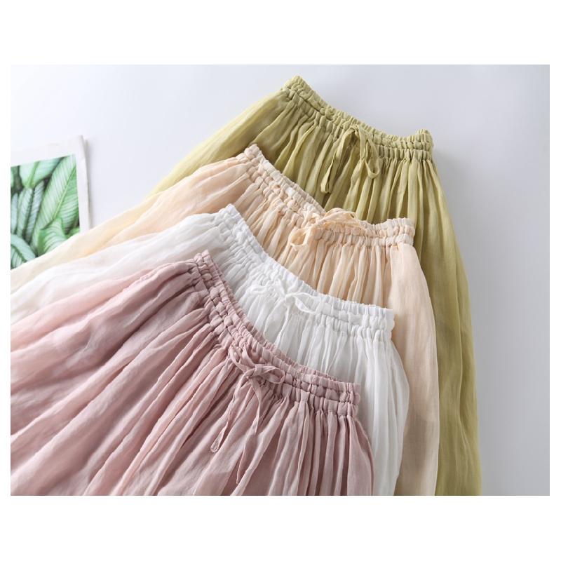 2026 Spring/Summer New Women's Cotton-Linen Straight Wide-Leg Pants, Artistic Loose Ramie Casual Pants