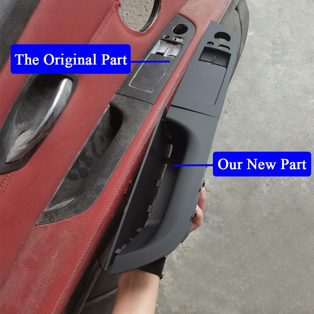 Innerpanel med armstöd och fönsterhissknappar för förarsidan, dörrhandtagsskydd för BMW 3-serie M3 E92 COUPE 320i 330i 335i