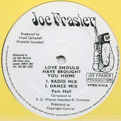 12inch Record PAM HALL - Love Should Have Brought (Radio Mix VPRD5141 Joe Frasier 1994 Jamaica Reggae, Ska & Dub
