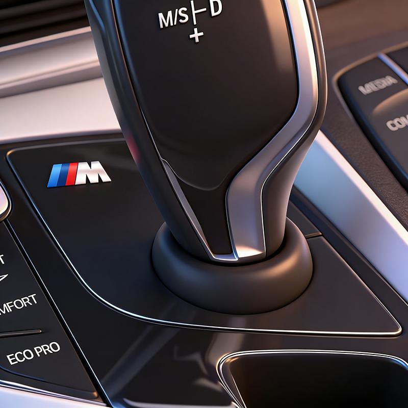 Car Interior Accessories Gear Shift Panel Trim Dustproof Cap Cover Auto Decoration For BMW M 5 6 Serie G30 G38 G32 6GT 2018-2024 LUBTW1