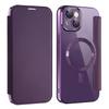 For iPhone 13 Case Compatible with MagSafe RFID Blocking Card Holder Leather Phone Cover