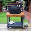 Waterproof Cover for Ninja Woodfire Outdoor Grill, Accessories for Ninja Wood Fire Smoker Grill OG700 Series, Windproof with Elastic Band Closure