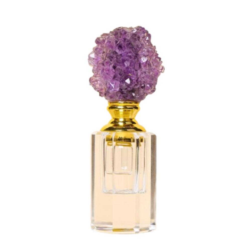 Empty Crystal Perfume Bottle Refillable Essential Oil Diffuser Bottle  Travel Cosmetic Containers