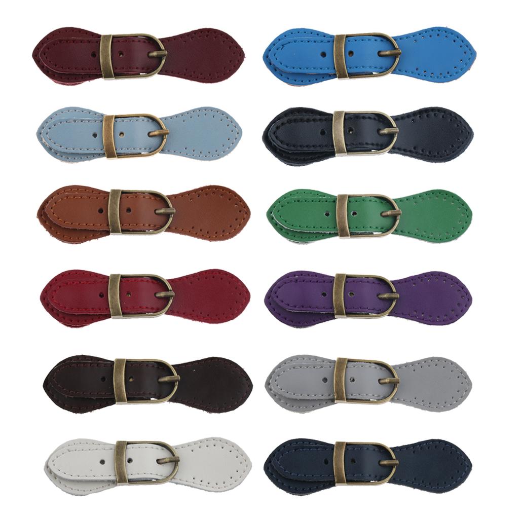 Wszywane Zapięcie Klamry z Prawdziwej Skóry Zestaw Zapięcie Torby Materiały DIY