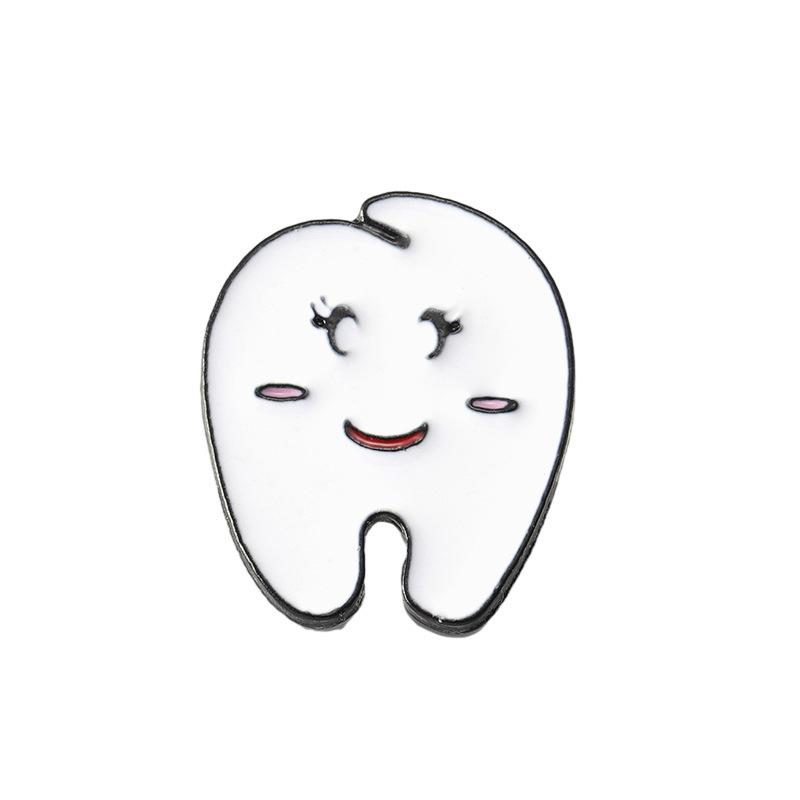 

Eyecatching Cartoon Toothbrush Pin Charming Alloy Badge For Stylish Gift Ideas XZ8311