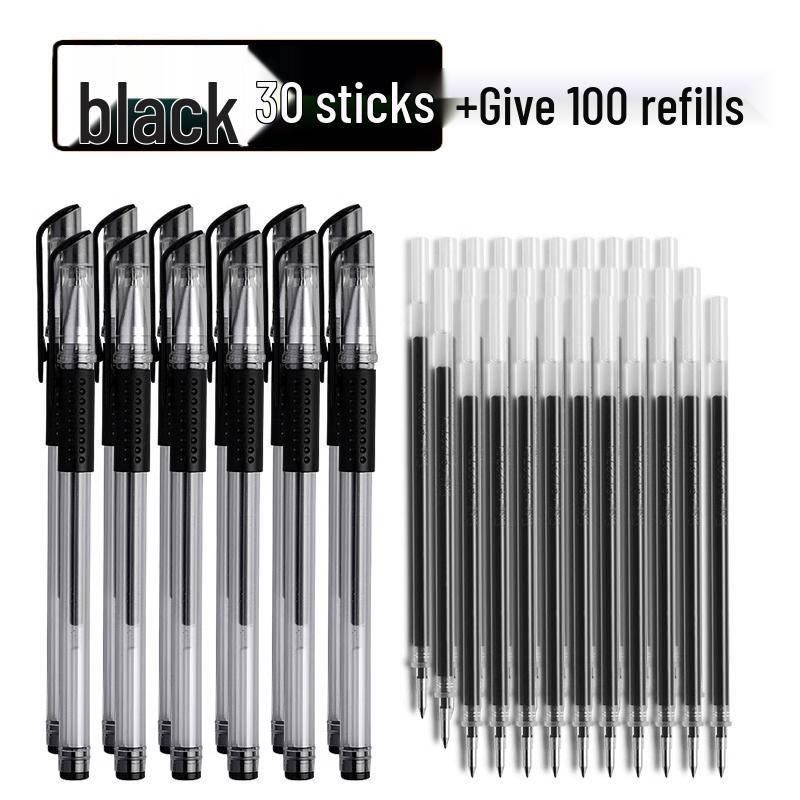Black 0.5mm Bullet Tip Pen for Students and Office Use