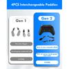 Complete Component Pack for Xbox Elite Controller Series 2-Accessories Includes 4 Thumbsticks, 4 Paddles, 1 Standard D-Pad and Charging Station as