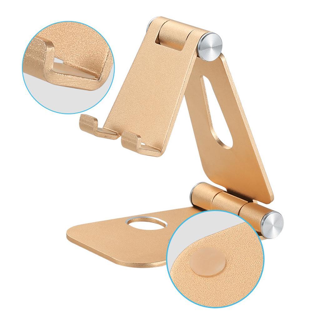 Aluminum Alloy Smartphone Holder , Tablet Black