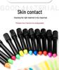 Luminous 12-Color Twist-Up Face Paint Crayon Set for Clean Hands and Halloween Body Art